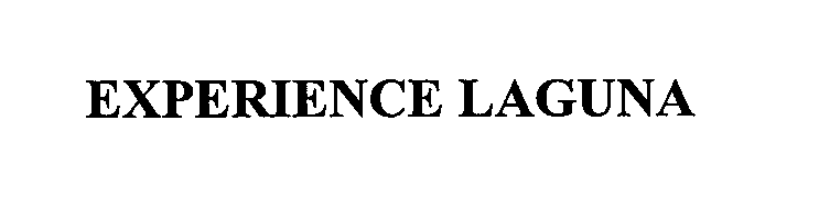 Trademark Logo EXPERIENCE LAGUNA