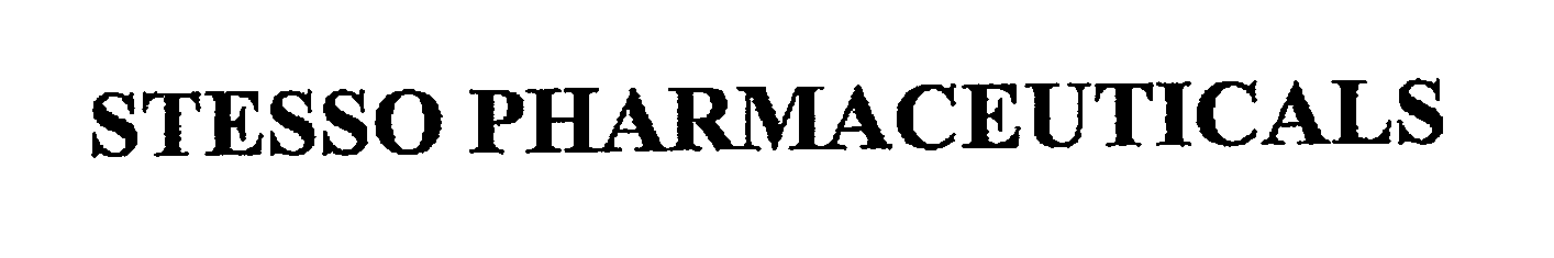 Trademark Logo STESSO PHARMACEUTICALS