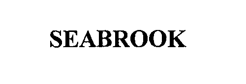 Trademark Logo SEABROOK