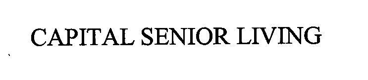 Trademark Logo CAPITAL SENIOR LIVING