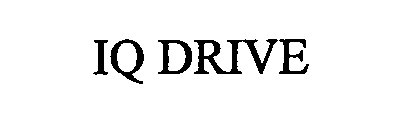 Trademark Logo IQ DRIVE