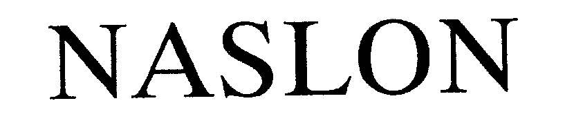 Trademark Logo NASLON