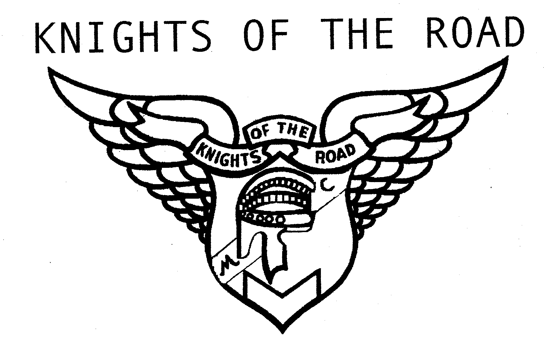 Trademark Logo KNIGHTS OF THE ROAD M C