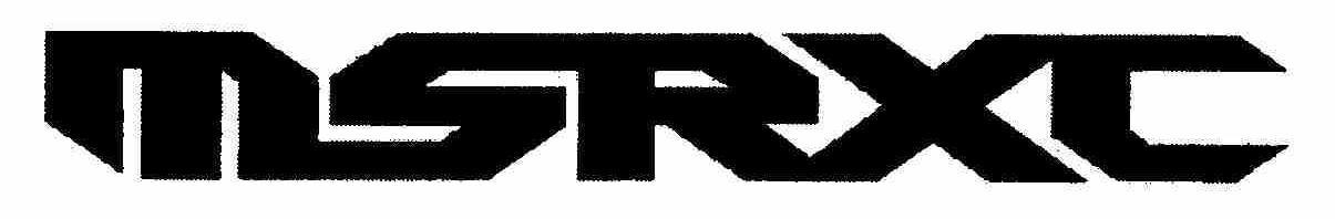 Trademark Logo MSRXC