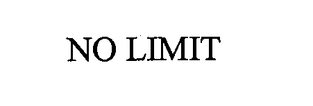 Trademark Logo NO LIMIT