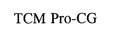  TCM PRO-CG