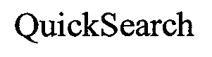 Trademark Logo QUICKSEARCH