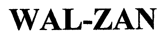 Trademark Logo WAL-ZAN