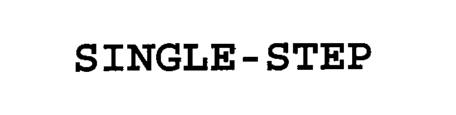 Trademark Logo SINGLE-STEP