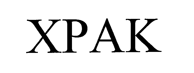 Trademark Logo XPAK