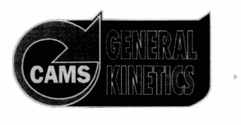  GENERAL KINETICS CAMS