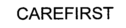 Trademark Logo CAREFIRST