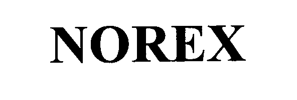 Trademark Logo NOREX