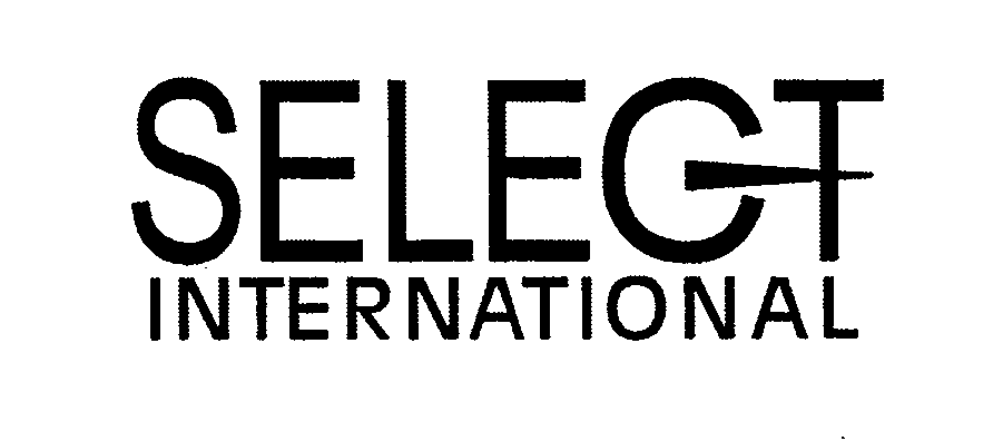 Trademark Logo SELECT INTERNATIONAL