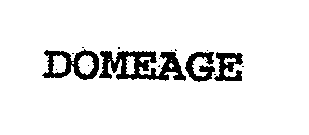 Trademark Logo DOMEAGE