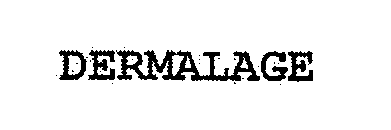Trademark Logo DERMALAGE