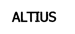 ALTIUS