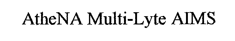 Trademark Logo ATHENA MULTI-LYTE AIMS