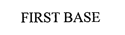 Trademark Logo FIRST BASE