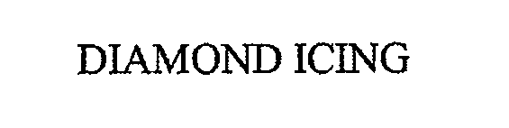 Trademark Logo DIAMOND ICING
