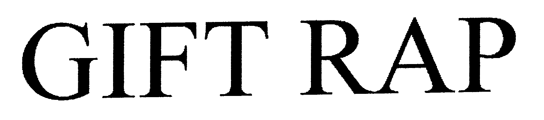 Trademark Logo GIFT RAP