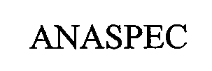 Trademark Logo ANASPEC