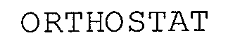Trademark Logo ORTHOSTAT