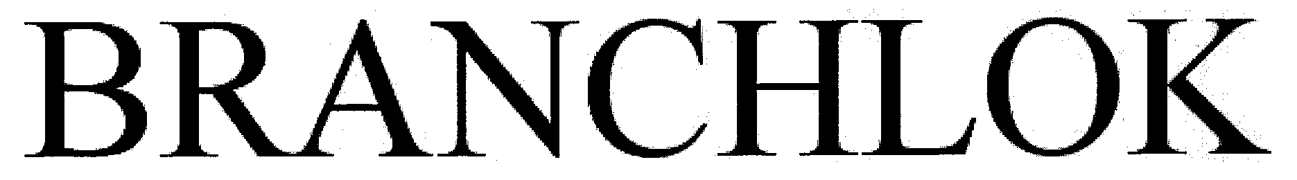Trademark Logo BRANCHLOK