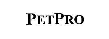 Trademark Logo PETPRO