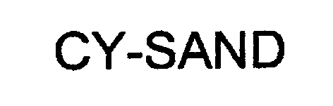 Trademark Logo CY-SAND
