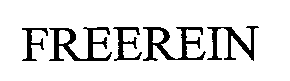 Trademark Logo FREEREIN
