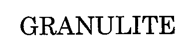 Trademark Logo GRANULITE