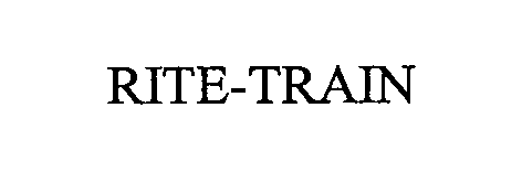 Trademark Logo RITE-TRAIN