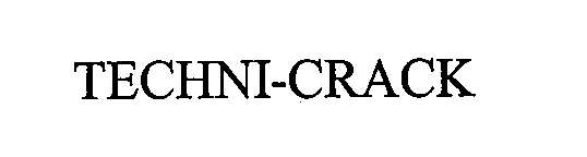 Trademark Logo TECHNI-CRACK