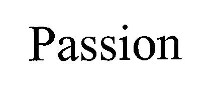 Trademark Logo PASSION