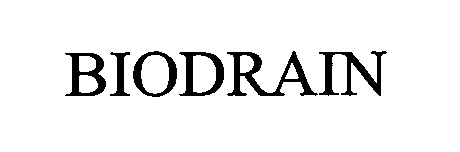 Trademark Logo BIODRAIN