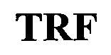 Trademark Logo TRF
