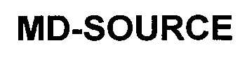 Trademark Logo MD-SOURCE