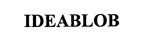 Trademark Logo IDEABLOB