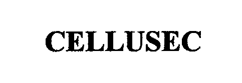 Trademark Logo CELLUSEC