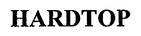 Trademark Logo HARDTOP