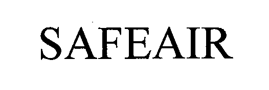 Trademark Logo SAFEAIR