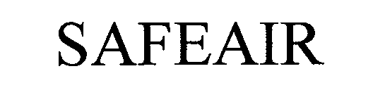 Trademark Logo SAFEAIR