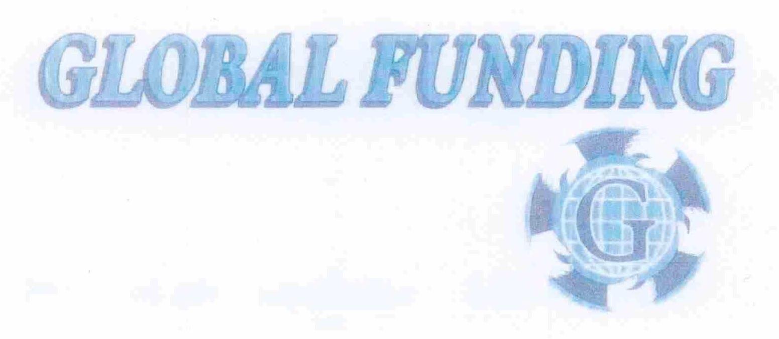 Trademark Logo G GLOBAL FUNDING MORTGAGE FINANCING