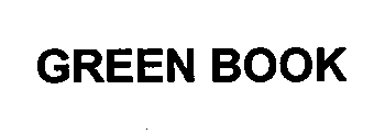 Trademark Logo GREEN BOOK