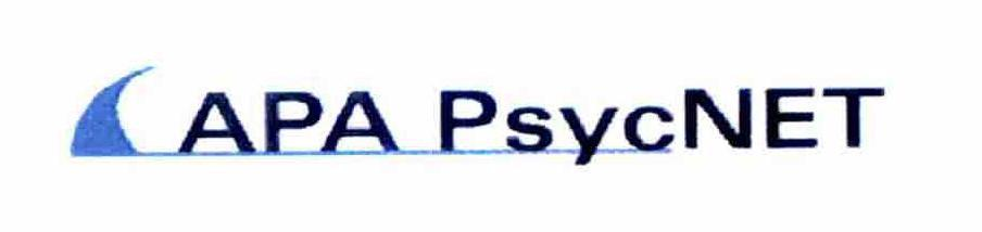 Trademark Logo APA PSYCNET