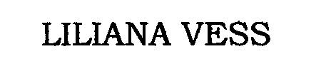 Trademark Logo LILIANA VESS