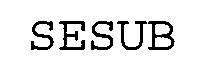 Trademark Logo SESUB
