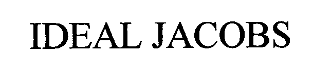 Trademark Logo IDEAL JACOBS