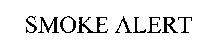 Trademark Logo SMOKE ALERT